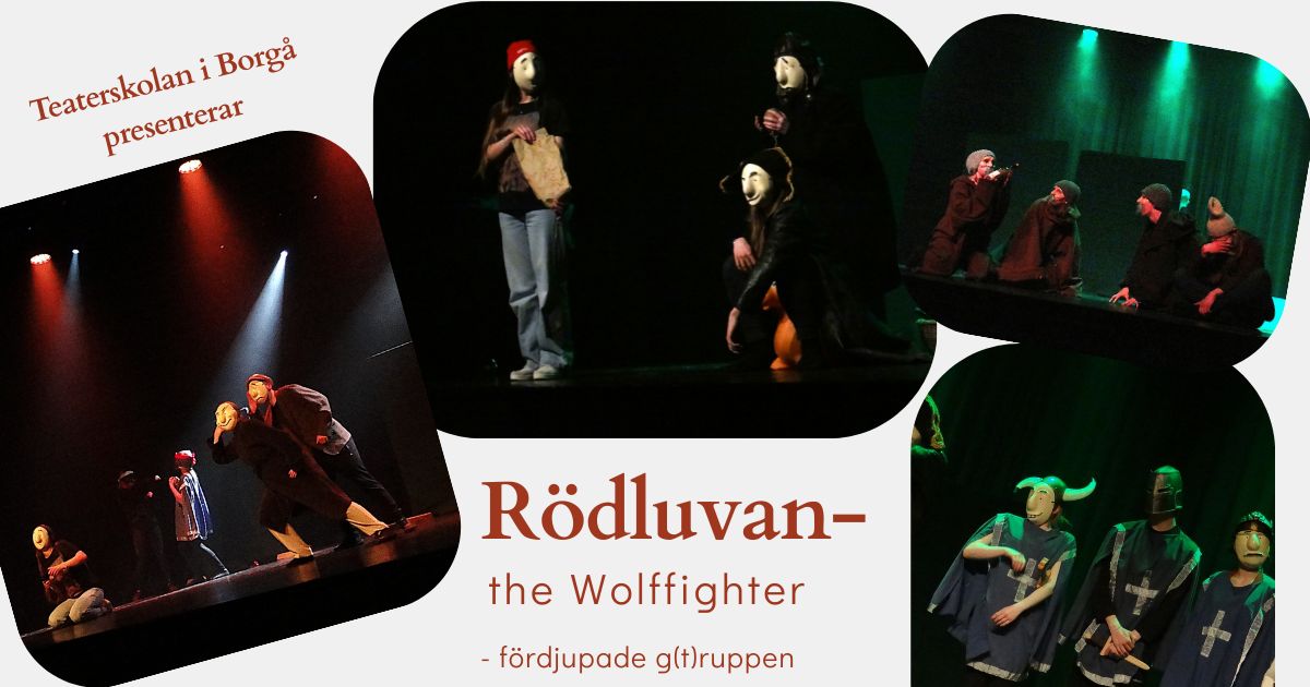 Rödluvan the Wolffighter bilder från premiären 28.4.2026
